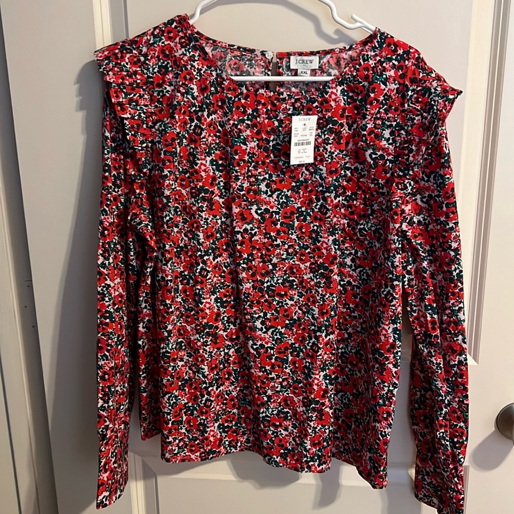 NWT JCrew long sleeved top!